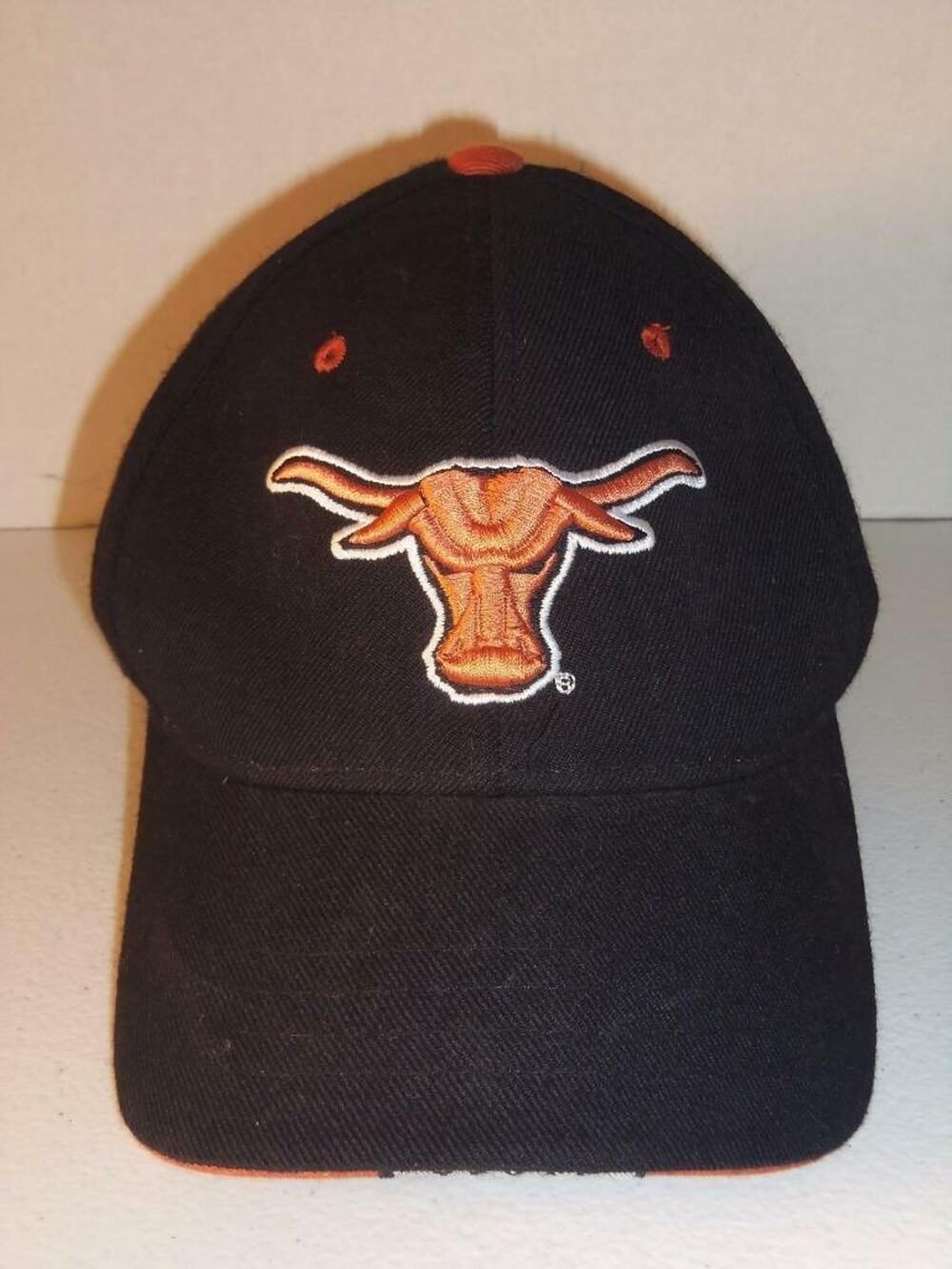 Texas Longhorns Zephyr Football Cap Hat Authentic Hook Em Adjustable -1015T03